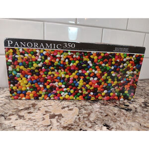Sealed Box Jolly Jolly Jellies Panoramic 350 Jigsaw Puzzle 18.25 x 7.25